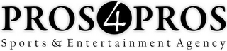 PROS4PROS SPORTS & ENTERTAINMENT AGENCY logo