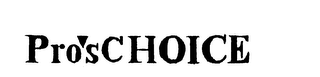 PRO'SCHOICE logo