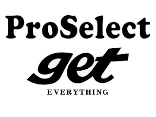 PROSELECT GET EVERYTHING logo