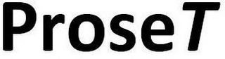 PROSET logo