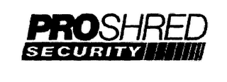 PROSHRED SECURITY logo