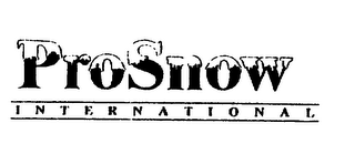 PROSNOW INTERNATIONAL logo