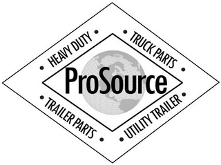 PROSOURCE ·HEAVY DUTY· ·TRUCK PARTS· ·TRAILER PARTS· ·UTILITY TRAILER· logo