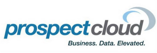 PROSPECTCLOUD BUSINESS. DATA. ELEVATED logo