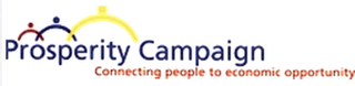 PROSPERITY CAMPAIGN CONNECTING PEOPLE TO ECONOMIC OPPORTUNITY logo