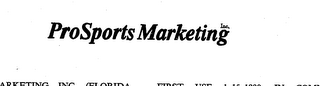 PROSPORTS MARKETING INC. logo