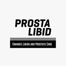PROSTA LIBID ENHANCE LIBIDO AND PROSTATE CARE logo