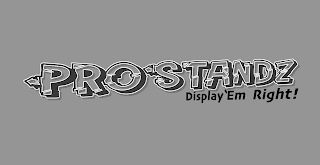 PROSTANDZ DISPLAY 'EM RIGHT! logo