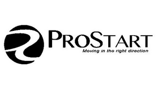 PROSTART MOVING IN THE RIGHT DIRECTION logo