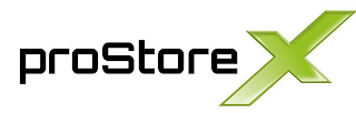 PROSTORE X logo