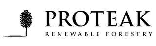 PROTEAK RENEWABLE FORESTRY logo