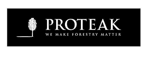 PROTEAK WE MAKE FORESTRY MATTER logo
