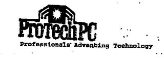 PROTECH PC PROFESSIONALS ADVANCING TECHNOLOGY logo