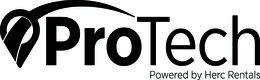 PROTECH POWERED BY HERC RENTALS logo