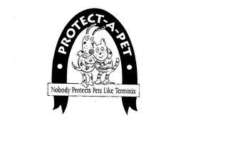 PROTECT A PET NOBODY PROTECTS PETS LIKE TERMINIX logo