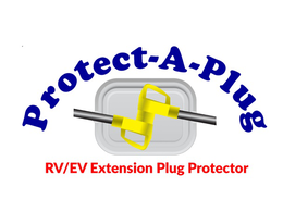 PROTECT-A-PLUG RV/EV EXTENSION PLUG PROTECTOR logo