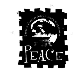 PROTECT EDUCATE AID CHILDREN EVERYWHEREPEACE FUND logo