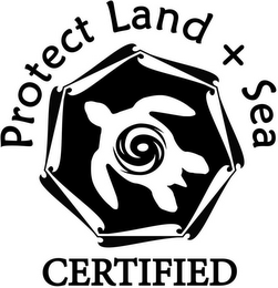 PROTECT LAND + SEA CERTIFIED logo