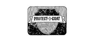 PROTECT O COAT FORMULA X-78 logo
