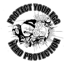 PROTECT YOUR EGG HEAD PROTECTION 50 logo