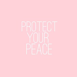 PROTECT YOUR PEACE logo