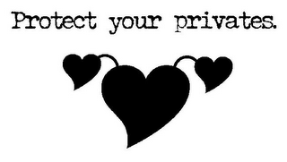 PROTECT YOUR PRIVATES. logo