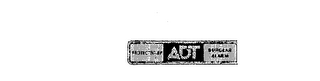 PROTECTED BY ADT BURGULAR ALARM logo