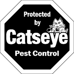 PROTECTED BY CATSEYE PEST CONTROL logo