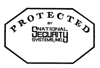 PROTECTED BY NATIONAL SECURITY SYSTEMS, INC. logo