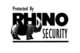 PROTECTED BY RHINO SECURITY logo