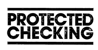 PROTECTED CHECKING logo