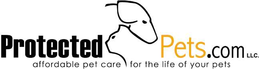 PROTECTED PETS.COM LLC.  AFFORDABLE PET CARE FOR THE LIFE OF YOUR PETS logo