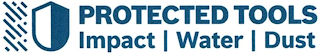 PROTECTED TOOLS IMPACT WATER DUST logo