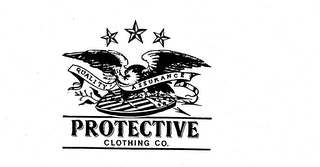PROTECTIVE CLOTHING CO. QUALITY ASSURANCE logo