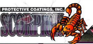 PROTECTIVE COATINGS, INC. SCORPION logo