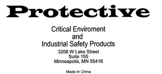 PROTECTIVE CRITICAL ENVIROMENT AND INDUSTRIAL SAFETY PRODUCTS logo