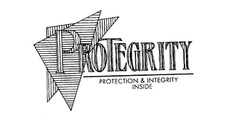 PROTEGRITY PROTECTION & INTEGRITY INSIDE logo