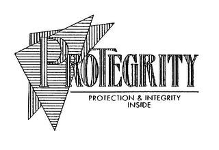PROTEGRITY PROTECTION & INTEGRITY INSIDE logo