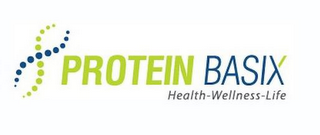 PROTEIN BASIX HEALTH-WELLNESS-LIFE logo