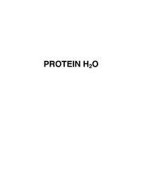 PROTEIN H2O logo