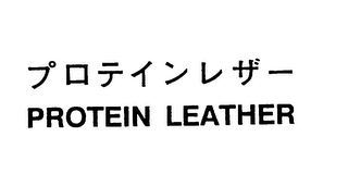 PROTEIN LEATHER logo