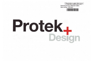 PROTEK + DESIGN logo