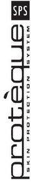 PROTEQUE SPS SKIN PROTECTION SYSTEM logo
