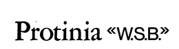 PROTINIA "W.S.B." logo