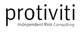 PROTIVITI INDEPENDENT RISK CONSULTING logo
