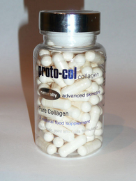 PROTO-COL COLLAGEN NATURALLY ADVANCED SKINCARE PURE COLLAGEN A NATURAL FOOD SUPPLEMENT SKIN, HAIR, JOINT AND NAILS FORMULATION logo