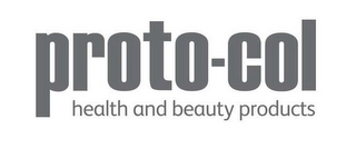 PROTO-COL HEALTH AND BEAUTY PRODUCTS logo