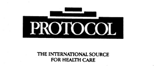 PROTOCOL THE INTERNATIONAL SOURCE FOR HEALTH CARE logo