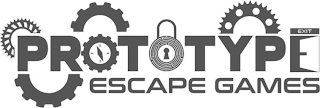 PROTOTYPE ESCAPE GAMES EXIT logo