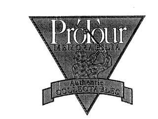 PROTOUR MEMORABILIA AUTHENTIC COLLECTABLES logo
